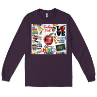 Plum teacher Long Sleeve Tee - MaliasSmallBusiness