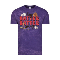 Cloud Purple hey batter batter swing Vintage Tee - MaliasSmallBusiness