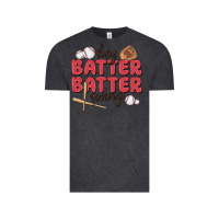 Vintage Black hey batter batter swing Vintage Tee - MaliasSmallBusiness
