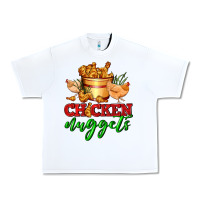 White chicken nuggets Urban Heavy Tee - AdoDesignShop