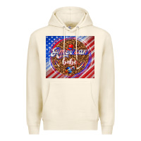Tofu American babe Premium Hoodie - TumblerDesignByShophia
