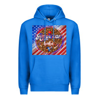 True Royal American babe Premium Hoodie - TumblerDesignByShophia