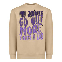 Mushroom my joints go out more than ı do Heavyweight Sweatshirt - MaliasSmallBusiness