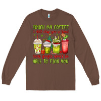 Chestnut christmas characters coffee cups Long Sleeve Tee - MaliasSmallBusiness