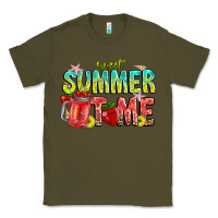 Army Green summer time Classic Tee - CowhideDigitalArt