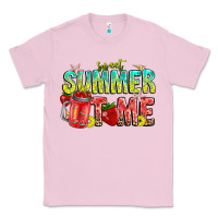 Bubblegum Pink summer time Classic Tee - CowhideDigitalArt
