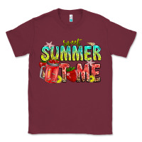 Burgundy summer time Classic Tee - CowhideDigitalArt