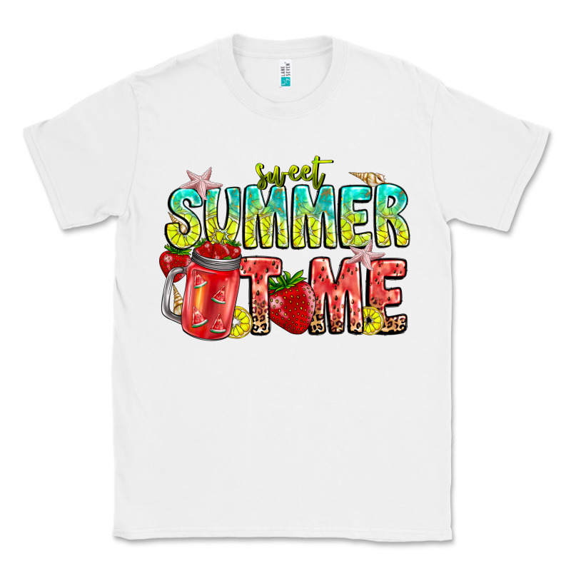 Summer Time Classic Tee by CowhideDigitalArt | Teevron