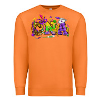 Carrot Mardi Gras CNA Nurse Premium Sweatshirt - HowdyJamesFarm