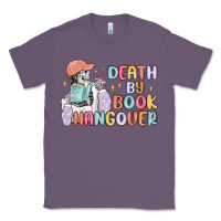 Lavender death by book hangover Classic Tee - MaliasSmallBusiness
