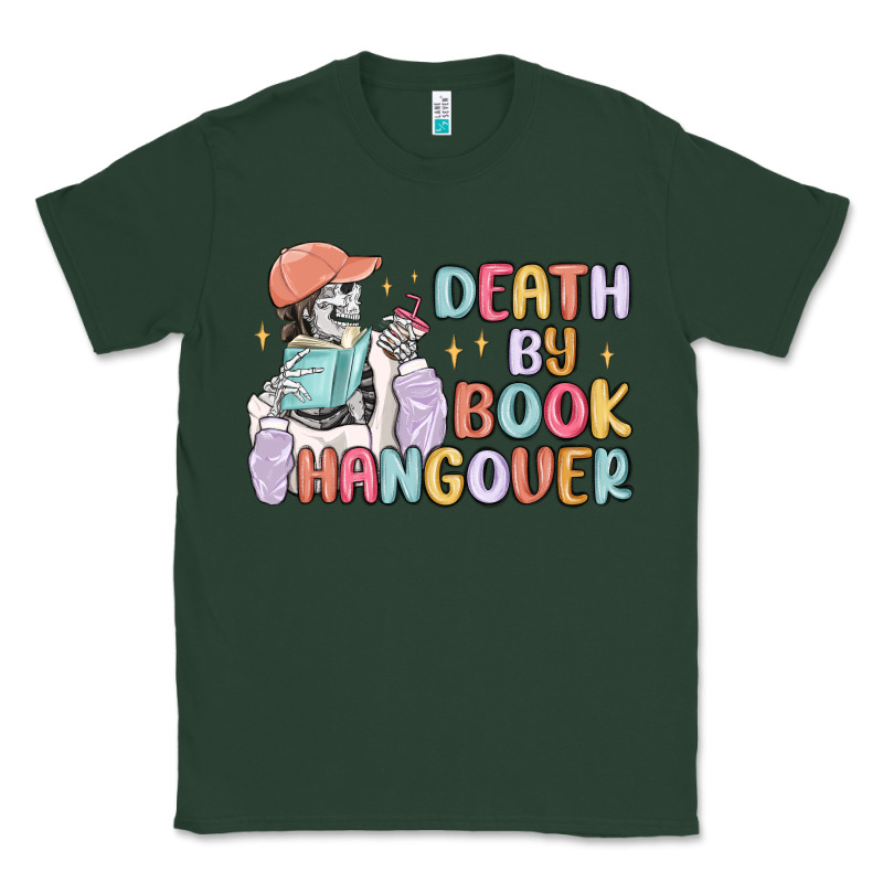 Death By Book Hangover Classic Tee by MaliasSmallBusiness | Teevron