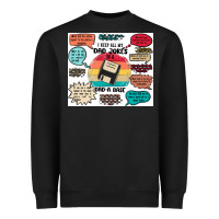 ı Keep All My Dad Jokes In A Dad A Base Heavyweight Sweatshirt | Teevron