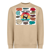 Mushroom ı keep all my dad jokes in a dad a base Heavyweight Sweatshirt - MaliasSmallBusiness