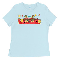 Baby Blue sweet summer time libbey cup Ladies Tee - HRA Design Shop