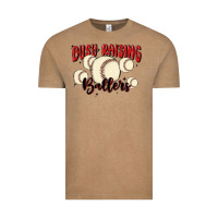 Vintage Coffee busy raising ballers Vintage Tee - MaliasSmallBusiness