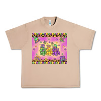 Burro mardi gras bead dogs Urban Heavy Tee - MaliasSmallBusiness