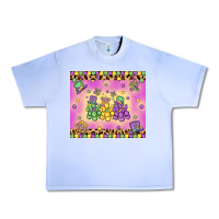 Grape Ice mardi gras bead dogs Urban Heavy Tee - MaliasSmallBusiness