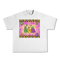 Lunar Rock mardi gras bead dogs Urban Heavy Tee - MaliasSmallBusiness