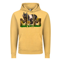 Western Mom With Hampshire Pig And Baby Pig Vintage Hoodie | Teevron