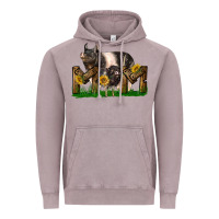 Vintage Zinc Western Mom With Hampshire Pig And Baby Pig Vintage Hoodie - LillyAllenDesigns