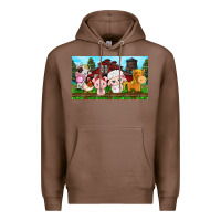 Chestnut cute farm animals Premium Hoodie - TumblerDesignByShophia