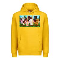 Lemon cute farm animals Premium Hoodie - TumblerDesignByShophia
