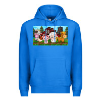 True Royal cute farm animals Premium Hoodie - TumblerDesignByShophia