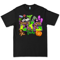 Black ekg tech nurse halloween Premium Tee - AdoDesignShop