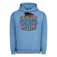 Pigment Pebble Blue Senior 2023 mom Mother's Day Urban Hoodie - FaDigitalArtStudio