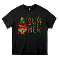Black summer vibes Heavy Core Tee - CowhideDigitalArt