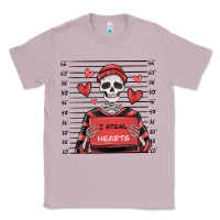 Lilac i steal hearts skeleton valentine's day Classic Tee - MaliasSmallBusiness