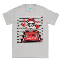 Moon Dust i steal hearts skeleton valentine's day Classic Tee - MaliasSmallBusiness