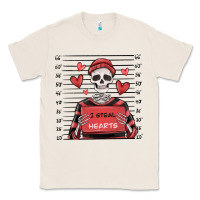 Natural i steal hearts skeleton valentine's day Classic Tee - MaliasSmallBusiness