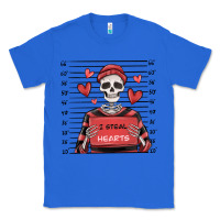 True Royal i steal hearts skeleton valentine's day Classic Tee - MaliasSmallBusiness
