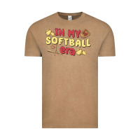 Vintage Coffee in my softball era Vintage Tee - MaliasSmallBusiness