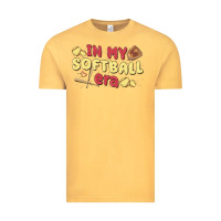 Vintage Mustard in my softball era Vintage Tee - MaliasSmallBusiness