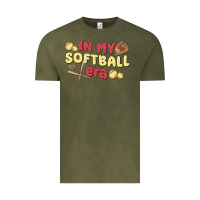 Vintage Olive in my softball era Vintage Tee - MaliasSmallBusiness