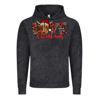 Vintage Black love christmas highland cow and turquoise gemstone Vintage Hoodie - Jasminsmagicworld