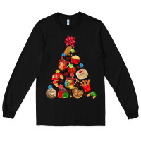 Black mexican christmas tree Long Sleeve Tee - MaliasSmallBusiness