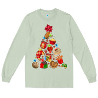 Matcha mexican christmas tree Long Sleeve Tee - MaliasSmallBusiness