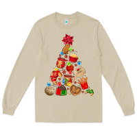 Mushroom mexican christmas tree Long Sleeve Tee - MaliasSmallBusiness
