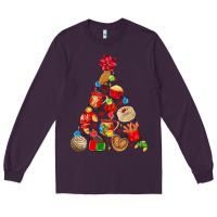 Plum mexican christmas tree Long Sleeve Tee - MaliasSmallBusiness