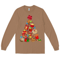 Toasted Coconut mexican christmas tree Long Sleeve Tee - MaliasSmallBusiness