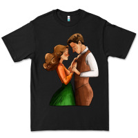 Black valentines day couple Premium Tee - AdoDesignShop