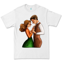 White valentines day couple Premium Tee - AdoDesignShop