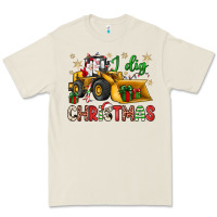 Bone i dig Christmas bulldozer santa Premium Tee - JahusDesignShop
