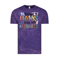 Cloud Purple every bunny loves our residents Vintage Tee - MaliasSmallBusiness