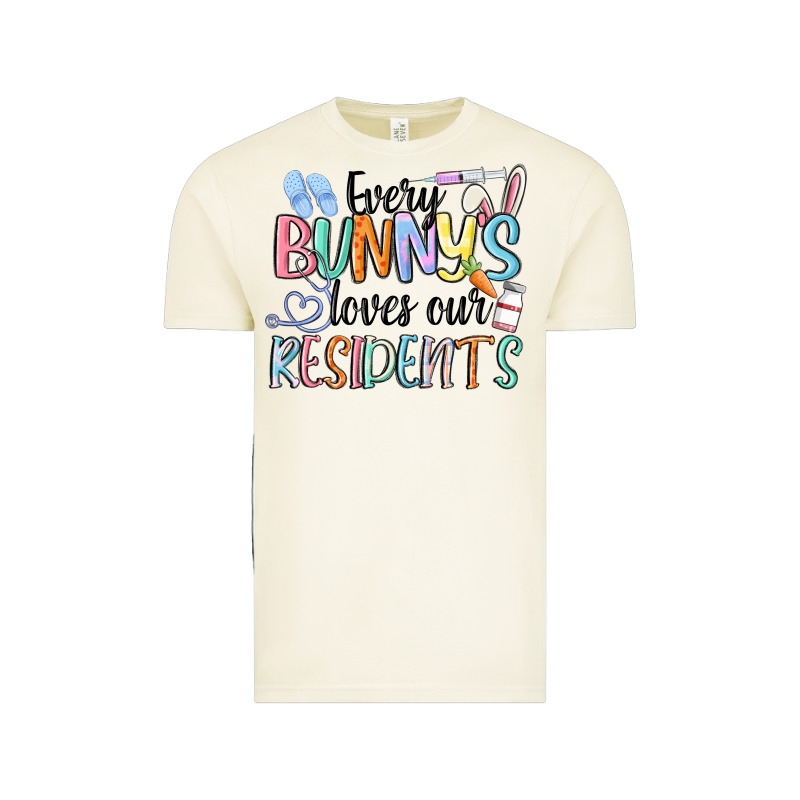 Every Bunny Loves Our Residents Vintage Tee by MaliasSmallBusiness | Teevron