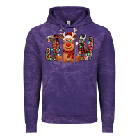 Cloud Purple joy christmas reindeer Vintage Hoodie - Jasminsmagicworld