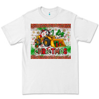 White i dig christmas bulldozer santa Premium Tee - JahusDesignShop